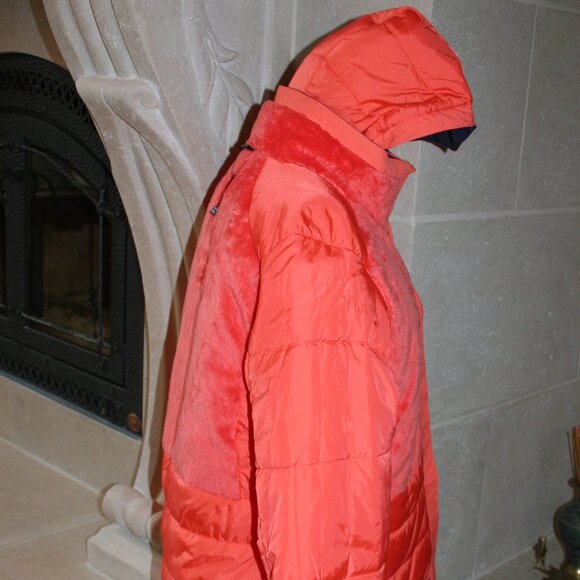 The North Face Hy Vent Jacket Blue w/ Orange Lining Size XL (NWOT) - Picture 12 of 16